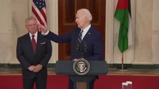 Biden's Welcoming Message to the King of Jordan: "Barack's Looking At You in the Corner Over There"