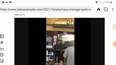 Pharmacy Manager Quits - "I will not give people this poison"