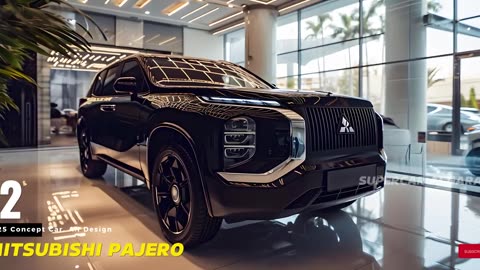 Mitsubishi Pajero All New 2025 Concept Car, AI Design