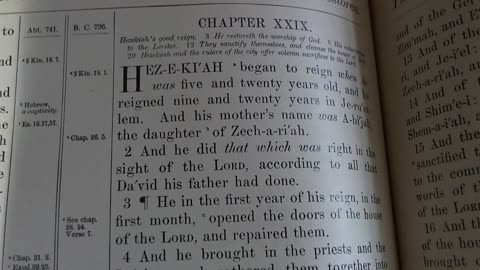 Hezekiah's Reform