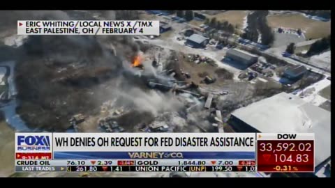 Biden Regime Denies Ohio Request for Federal Disaster Assistance Following Toxic Chemical Explosion