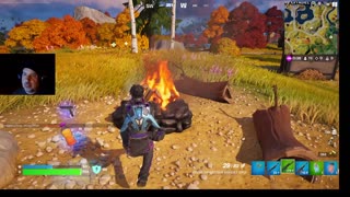 enjoying the camp fire - #fortnite