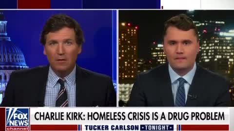 Charlie Kirk tells Tucker Carlson about surging homelessness in Phoenix, AZ