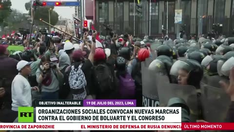 Organizaciones sociales convocan nuevas marchas contra el Gobierno de Boluarte y el Congreso de Perú