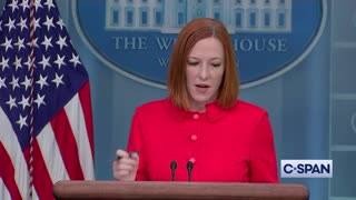 Psaki: "There's what Russia says and there's what Russia does and we're watching very closely what steps they're taking..."