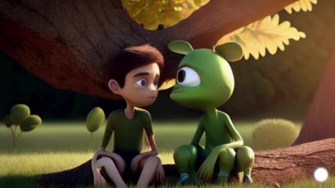🚀 Title: The Martian Friend - A Heartwarming Animated Story for Kids 🌌