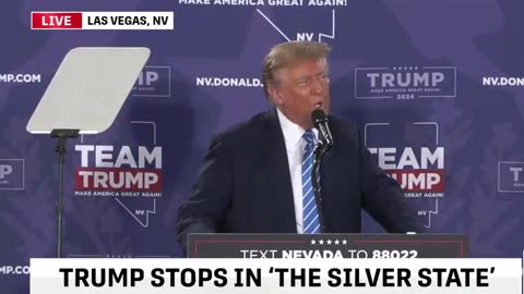 Donald Trump Stop in the silver state