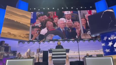 Mitch”Watch My Wife”McConnell Booed At RNC Convention 👏