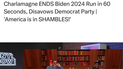 Charlamagne ENDS Biden 2024 Run in 60 Seconds