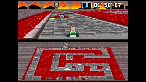 Super Mario Kart for Super Nintendo Entertainment System (SNES) - Time Trials