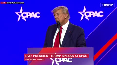 President Trump's CPAC Speech