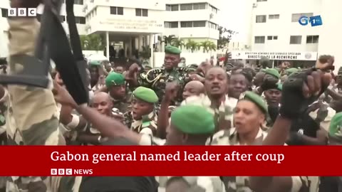 Gabon military coup: General named new leader - BBC News