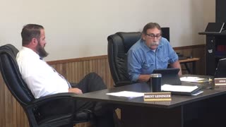 Clip from 9 12 2023 Hillsdale County Commissioner’s meeting