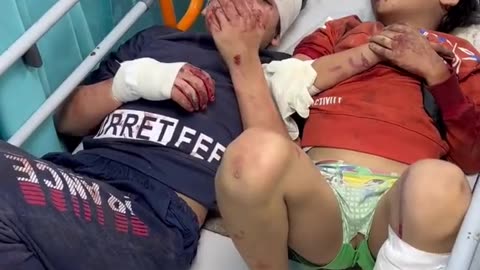 Wave after wave of wounded children