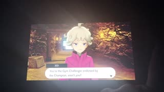 Pokemon Sword:Rival Battle in the Mines