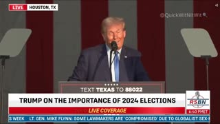 Trump wants us all to know that he's going to show us things we wouldn't believe | Check Description