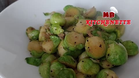 Perfect Tasty Stir Fry Brussels sprouts recipe!! For healthy blood sugar level! Add to your diet!!