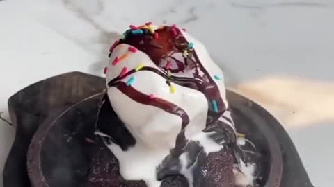 Hot ice cream