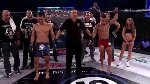 Ring Girl Catches Frustration