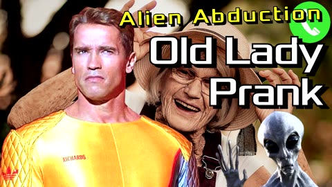 Arnold Calls an Old Lady about Aliens - Prank Call