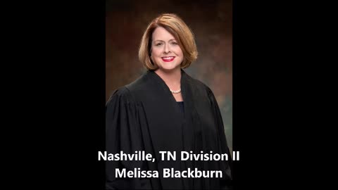 Today's Terrible Judge: Melissa Blackburn