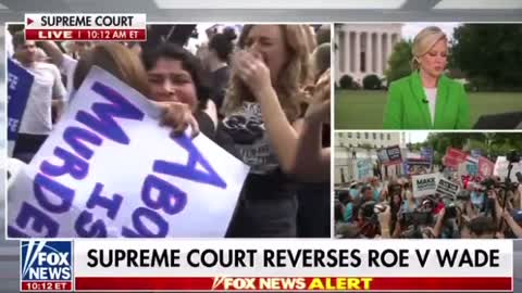 Supreme Court Reverses Roe V. Wade.