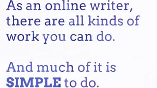 Make Extra Money By Becoming an Online Writer