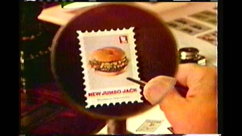 Jack In The Box - Jumbo Jack Stamp Contest TV Commercial - 1979
