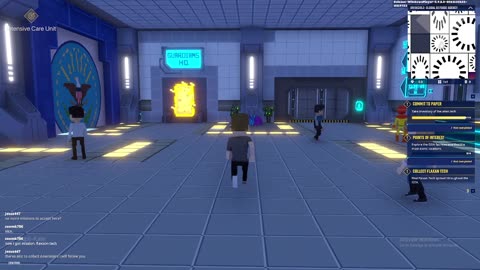 The Sandbox game - Metaverse - Playing on INVINCIBLE DEFENSE AGENCY - Teleporting