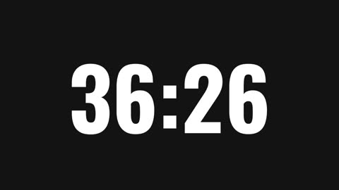 39 Minute Timer with Countdown