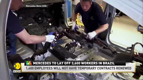 Mercedes-Benz to lay off 3,600 workers in Brazil | WION Business News