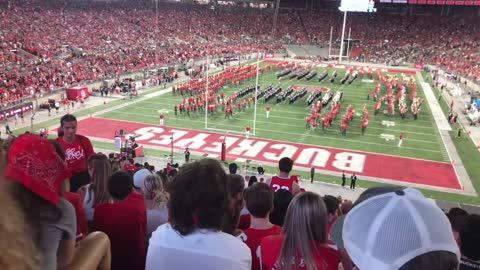 Ohio State Marching Band Alumni Band 2022 vs Toledo Halftime Performance