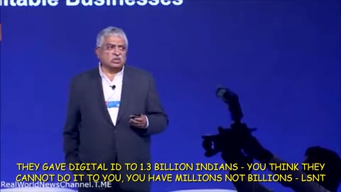 THEY GAVE DIGITAL ID TO 1.3 BILLION INDIANS - YOU THINK THEY CANNOT DO IT TO YOU