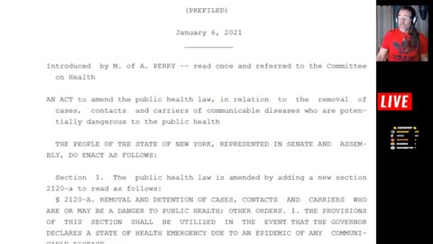 WTF?? NEW YORK STATE ASSEMBLY CONSIDERS INDEFINITE DETENTION FOR THE UNV@XXED??