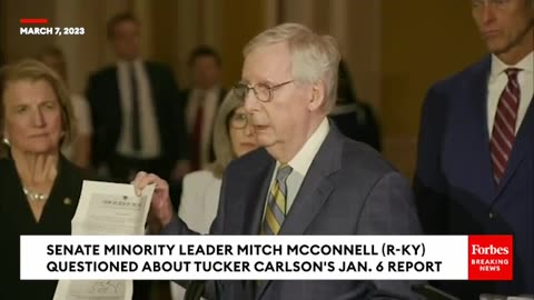 McConnell Hits Fox News For Tucker Carlson's January 6 Report