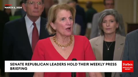 Shelley Capito Salutes Mitch McConnell For His Service As Minority Leader of the US Senate