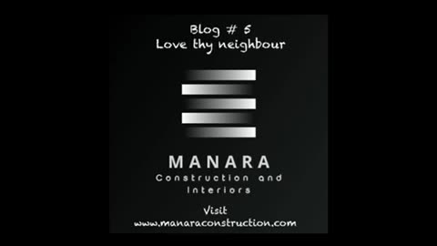 Blog #5 Love thy neighbour