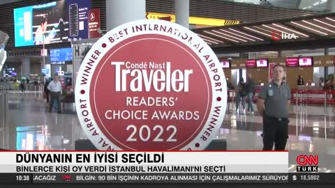 Binlerce kişinin oy verdi "İstanbul Havalimanı" dünyanın en iyisi seçildi