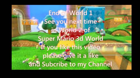 Super Mario 3d World- World 1 + Bowser Castle