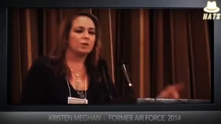 Kristen Meghan formerly of the Air Force explaining the truth behind chemtrail technology.