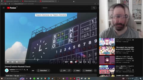 Hololive Reaction hololive Baseball Classic (Holo no Graffiti)