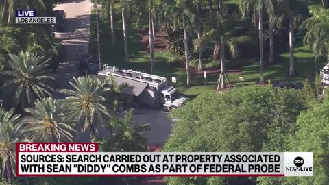 Diddy's Los Angeles and Miami homes raided by federal agents, authorities say