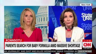 HYPOCRITE Pelosi Gets Angry That Babies Are "Hungry And The Shelves Are Bare"