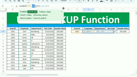 How To Use XLOOKUP Function In Excel | Easy XLOOKUP In Excel
