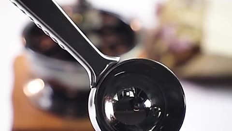 Coffee Measuring Spoon with Strong Clip