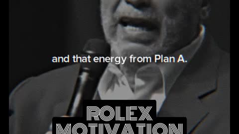 Forget Plan B. Spoken by Arnold Schwarzenegger - Motivational Speech