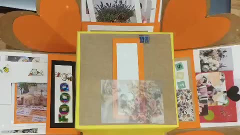 BOX CARD HANDMADE - FOR FREIND - VIET NAM 27 OCT 2023