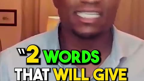 Two Words That Will Give You Progress