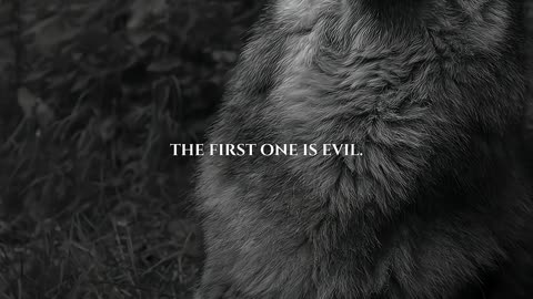 There are two wolves fighting inside all of us