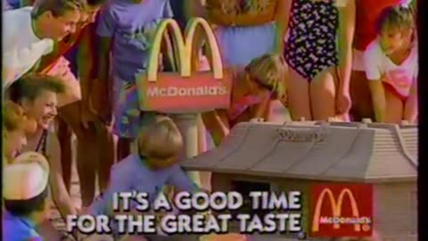 McDonald's Commercial with Mario Lopez (1987)